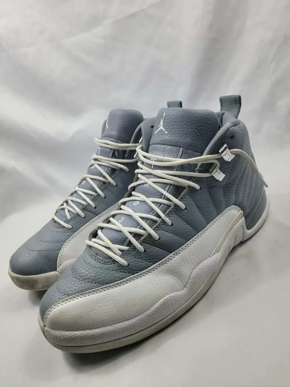 Jordan 12 Retro Stealth Grey White CT8013-015 Size 11 Shoes Sneakers